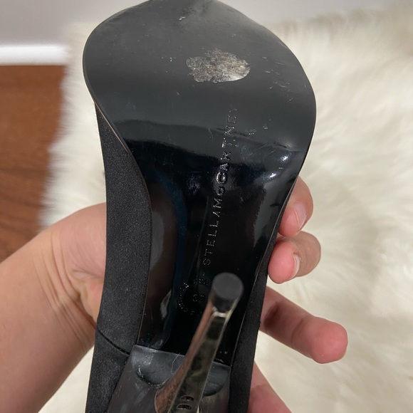 Stella McCarthey scarpa Tess s tunit silk satin heels - Picture 7 of 13